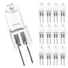 12 Pack Bi-Pin JC Type Halogen Light Bulb Replacements 10W 12V G4 Clear Base NEW view 3