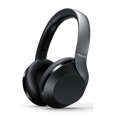 Philips PH802 Wireless Bluetooth Over-Ear Headphones Noise Isolation Stereo with Hi-Res Audio, up to 30 Hours Playtime with Rapid Charge (TAPH802BK)