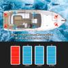Marine Bluetooth Stereo Audio/Video Receiver AM FM Radio, MECH Less for Yacht, Power Sport view 4