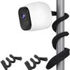 Uogw 2 Pack Flexible Twist Mount - Compatible with Arlo Pro & Ultra, Attach Camera Without Tools - Black view 1