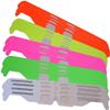 EEkiiqi 100 PAIRS 3D GLASS Rainbow Diffraction 3D Fireworks Glasses Neon Multi-Starbursts for Fireworks Displays/Holiday Lights/Club/Concert Lights (100 Packs) view 2