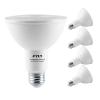FTL PAR30 LED Bulb 3000K Warm White Long Neck Flood Light Dimmable 12W 1300lm E26 40 Degree 75W Halogen Spot Replacement for Outdoor Indoor Recessed Can Lighting 4-Pack view 1
