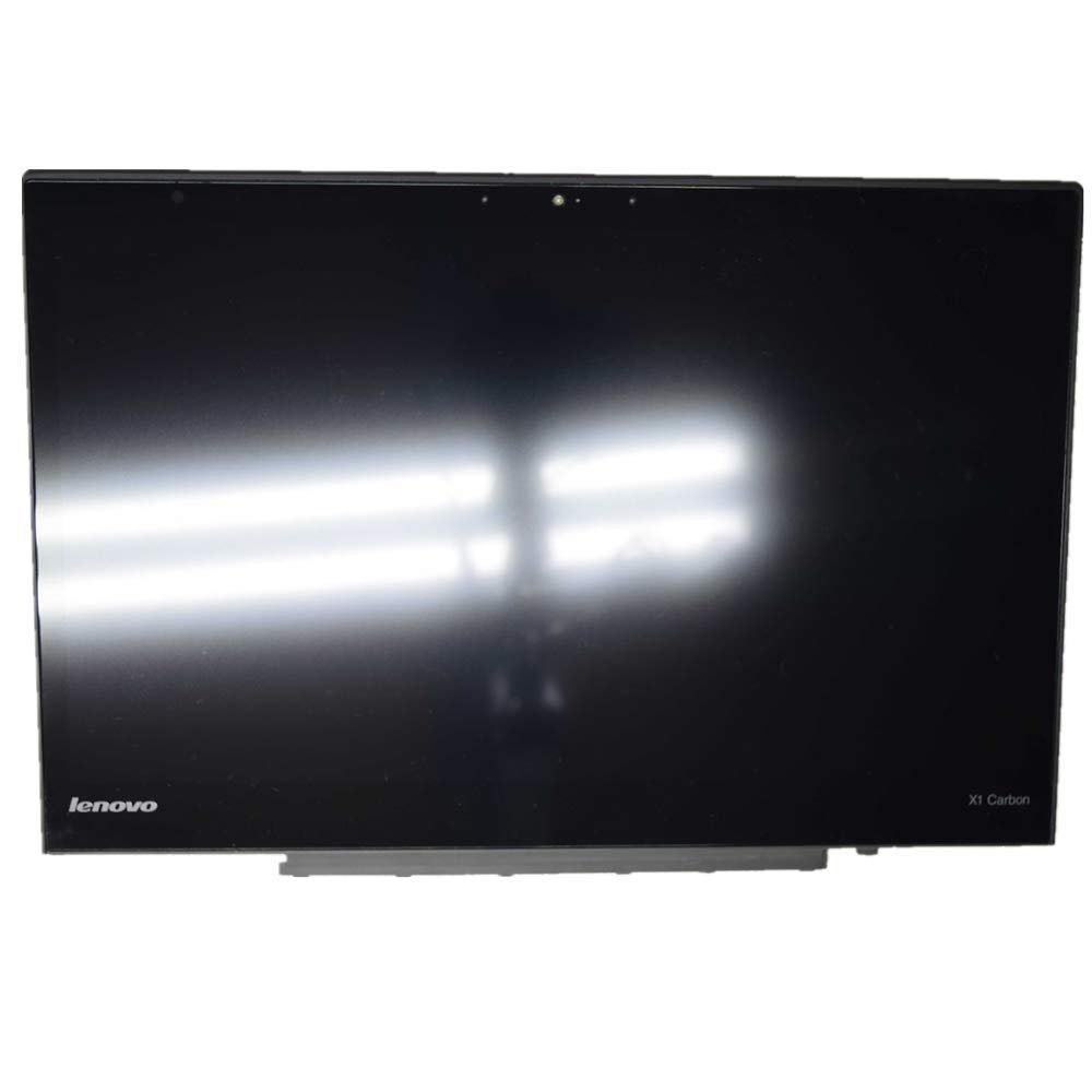 14" WQHD 2560x1440 LCD Panel IPS LED Touch Screen Display with Bezel Frame and Touch Control Board Assembly for Lenovo Thinkpad X1 Carbon 2nd Gen.FRU:00HN842