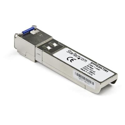 StarTech.com Juniper SFP-FE20KT15R13 Compatible SFP Module - 100BASE-BX-D - 100 Mb Ethernet BiDi Fiber Single Strand SFP - LC 20km (SFPFE20KT5R3)