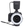 for Macro & Ringlight Flashes Macro LED Flash Light Bundle, FC-100 LED Macro Flash Light with Power Control and 8 Adapter Rings for, for Macro Camera Flash Flash for view 2
