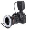 for Macro & Ringlight Flashes Macro LED Flash Light Bundle, FC-100 LED Macro Flash Light with Power Control and 8 Adapter Rings for, for Macro Camera Flash Flash for view 3
