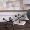 Uttermost 17690 Harlan Objects Black Nickel S/2 view 4