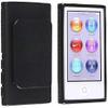 iPod Belt Clip TPU Rubber Skin Case Cover for Apple iPod Nano 7th Generation 7G 7 Case Cover for iPod Classic Protective Case for Pod Cover Shell Replacement for MP3 Player  Black view 2