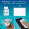 Pre-Moistened Streak-Free Lens Cleaning Wipes, Premium Quality Cleaner, Individually Wrapped, 5 x 3.5 Inches view 2