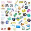 Hrayipt Vsco Stickers for Water Bottle 50 Pcs Trendy Stickers Waterproof Cute Aesthetic Laptop Luggage Stickers Pack for Girls Teens Kids view 2