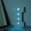 Ulalaza Wooden LED Letter Light Up DIY Alphabet Marquee Night Lights Sign 2xAAA Battery Operated Party Wedding Decor view 1