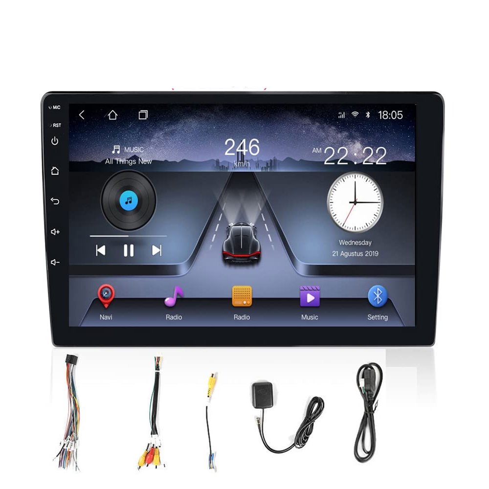 9 Inch Android 8.1 WiFi Universal Car Radio Car MP5 Player Auto Radio Autoradio GPS Navigation Bluetooth Fm USB Car Stereo