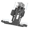 Arkon Custom Locking Adjustable Aluminum Tablet Holder with Key Lock view 3