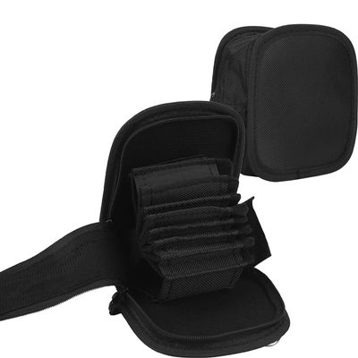 Camera Lens Filter Case, Water- Travel Pouch with Detachable Strap for Camera Accessories and Photographic Equipment