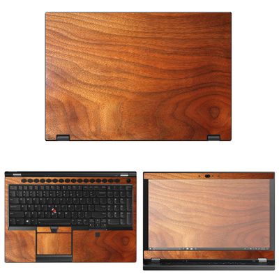 Decalrus - Protective Decal Wood Skin Sticker for Lenovo ThinkPad P53 (15.6" Screen) case Cover wrap LEthnkpd15_P53-155