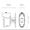 Vivotek IB9388-HT 5MP IR Outdoor Network Bullet Camera with 2.8 to 12mm Lens view 2