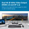 Kensington SD4750P USB-C Displaylink Docking Station for Windows, MacBook, Surface and Chromebooks  Dual 4K Video, 85W PD (K39105NA) view 2