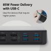 Kensington SD4750P USB-C Displaylink Docking Station for Windows, MacBook, Surface and Chromebooks  Dual 4K Video, 85W PD (K39105NA) view 3