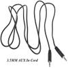 ABLEGRID 6ft 3.5mm 3 Pole Jack Plug Aux Audio Cable Cord Lead for Motorola Moto C view 2