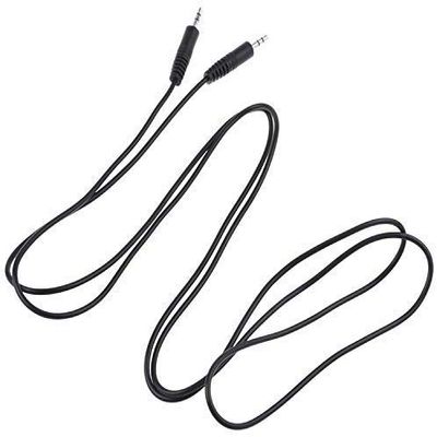 ABLEGRID 6ft 3.5mm 3 Pole Jack Aux Audio Cable for Samsung Galaxy S6 Edge Z1 Z130h