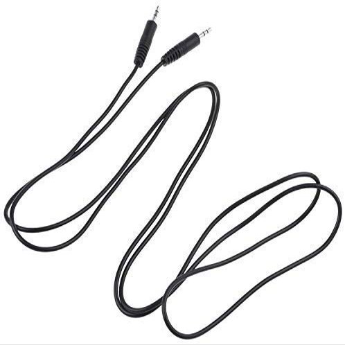 ABLEGRID 6ft 3.5mm 3 Pole Jack Aux Audio Cable for Samsung Galaxy S6 Edge Z1 Z130h