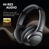Anker Soundcore Life Q20 Hybrid Active Noise Cancelling Headphones, Wireless Over Ear Bluetooth Headphones with 40H Playtime, Hi-Res Audio, Deep Bass, Memory Foam Ear Cups and Headband for Travel,Work view 2