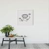 Komar Wall Picture Scribble Lion Poster Picture Living Room Bedroom Decoration Art Print Without Frame P104E-40x50 Size 40 x 50 cm (Width x Height) view 2