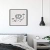Komar Wall Picture Scribble Lion Poster Picture Living Room Bedroom Decoration Art Print Without Frame P104E-40x50 Size 40 x 50 cm (Width x Height) view 3