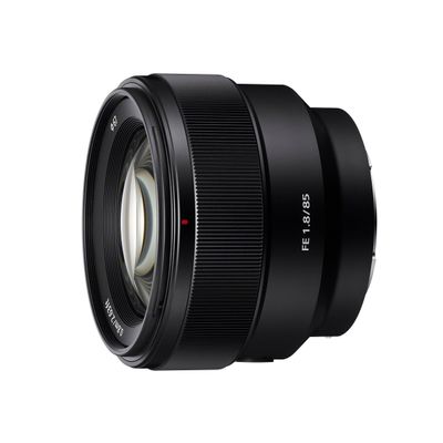 Sony SEL85F18 85mm F/1.8-22 Medium-Telephoto Fixed Prime Camera Lens, Black (Renewed)