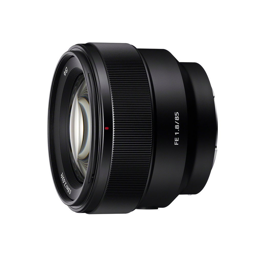 Sony SEL85F18 85mm F/1.8-22 Medium-Telephoto Fixed Prime Camera Lens, Black (Renewed)
