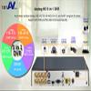 8CH 5in1 (IP, TVI, AHD, CVI, Analog CVBS) Surveillance DVR + 2MP 1080P 2.8-12mm Varifocal Lens Dome Camera (with 1TB HDD, 8 x 2MP 2.8-12mm Dome Camera) view 2