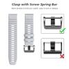 NotoCity Compatible with Fenix 6 Watchbands 22mm band for Fenix 8 47mm/Fenix 6/Fenix 6 Pro/Fenix 5/Fenix 5 Plus/Forerunner 935/Forerunner 945/Approach S60/Quatix 5(White) view 3