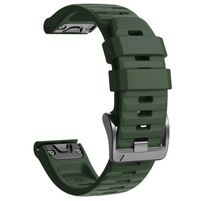 NotoCity Compatible with Fenix 6 Watchband 22mm band for Fenix 8 47mm/Fenix 6/Fenix 6 Pro/Fenix 5/Fenix 5 Plus/Forerunner 935/Forerunner 945/Approach S60/Quatix 5(Army green)