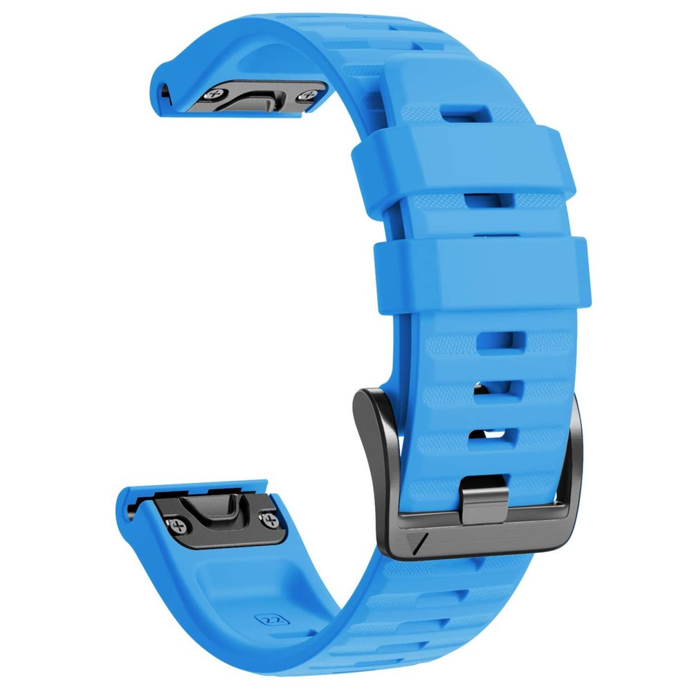 NotoCity Compatible with Fenix 6 Watchbands 22mm band for Fenix 8 47mm/Fenix 6/Fenix 6 Pro/Fenix 5/Fenix 5 Plus/Forerunner 935/Forerunner 945/Approach S60/Quatix 5(Blue)