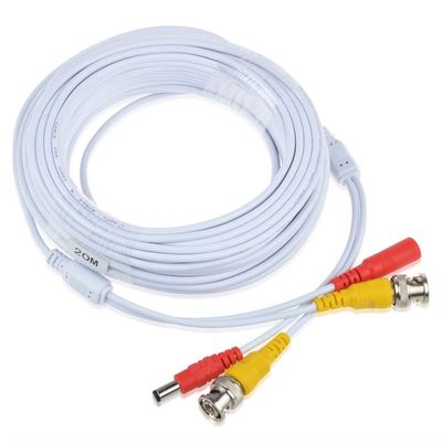 ABLEGRID White 65ft BNC Cable Cord for Lorex CVC7707 960H 700TVL Security Camera MC7707