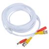 ABLEGRID 65ft White BNC Extension Cable Cord Lead for Night Owl HD Security Camera CAM-PIRHDA10W-BU view 1