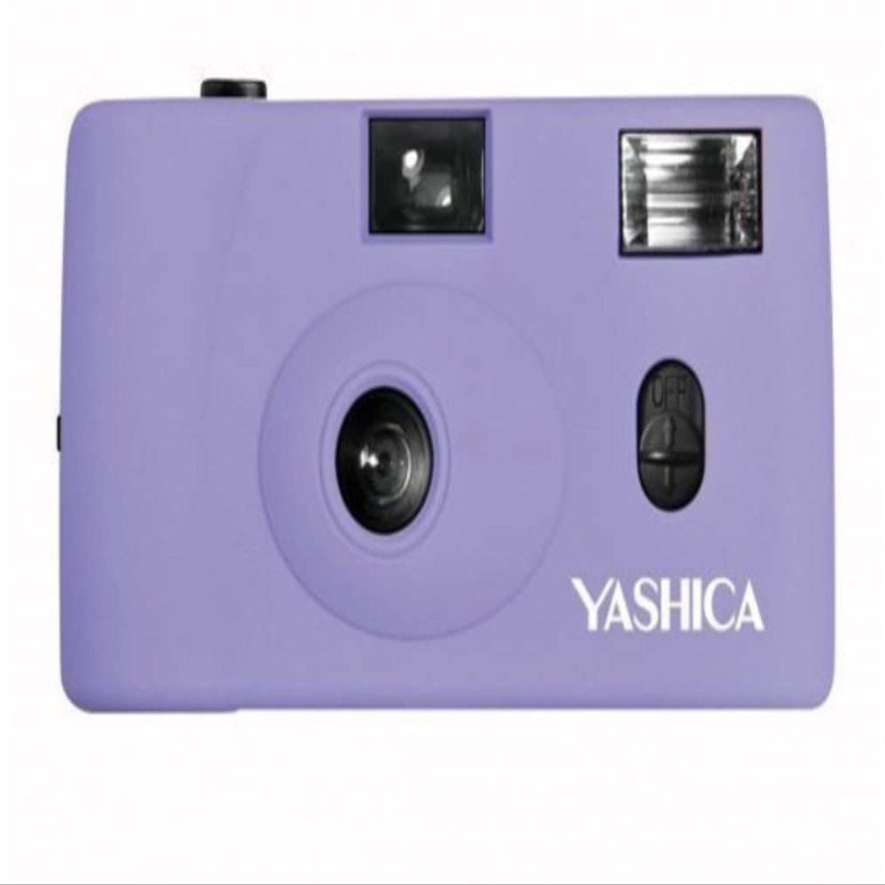 Yashica MF-1 Snapshot Art 35mm Film Camera Set (Lavender)