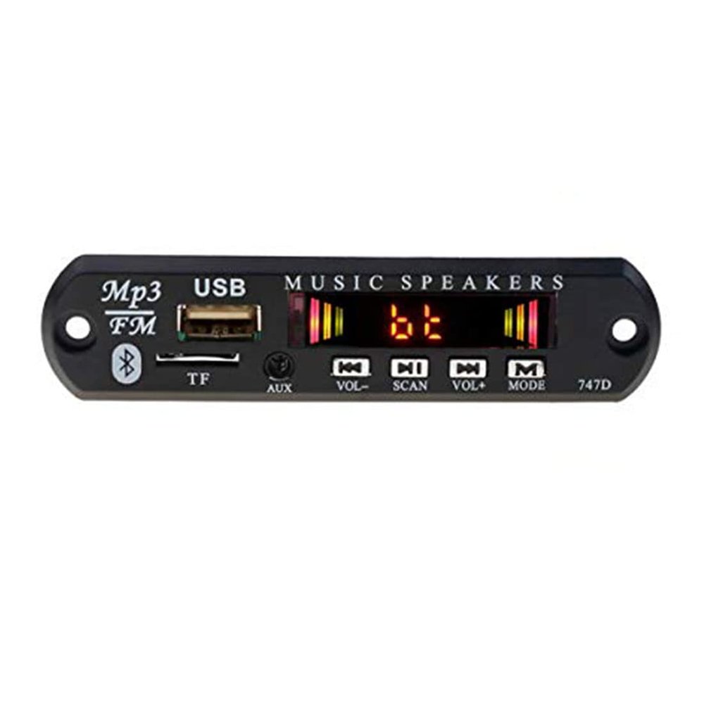 12V Bluetooth MP3 Player Decoder Board MP3 Player Car Kit FM Radio TF USB 3.5 Mm WMA AUX Audio Receiver