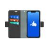 DefenderShield EMF Protection & 5G Anti Radiation iPhone 11 Case - RFID Blocking EMF Shield Detachable Wallet Case with Magnetic Closure Black view 1