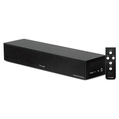 TV  Ears Sound Bar for TV, Voice Clarifying, Long Range Television Speakers, 17" SoundBar for Enhanced Dialogue on Hearing Impaired Viewers, Works with a Wide Range of TV Brands