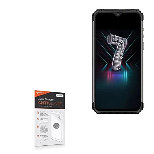 BoxWave Screen Protector Compatible with Ulefone Armor 7 - ClearTouch Anti-Glare (2-Pack), Anti-Fingerprint Matte Film Skin for Ulefone Armor 7, Ulefone Armor 7, 7E