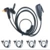 PROMAXPOWER 5-Pack Interchangeable earpiece Quick Release Female Adapter with Lapel mic PTT Compatible with Motorola SL1K SL2K SL1M SL4000 SL4000e SL7000 SL7000e SL1600 SL300 AS view 1