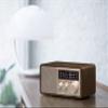 Sangean WR-16SE AM/FM/Bluetooth/Aux-in/USB Phone Charging 45th Anniversary Special Edition Wooden Cabinet Radio (Dark Walnut with Rose Gold) view 3