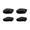 ToughAsNails Black Replacement Nose Pads Pieces for Oakley Flak Draft Asian Fit OO9373 Sunglasses view 1