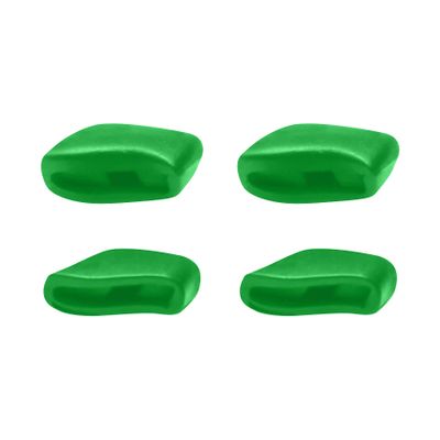 ToughAsNails Deep Green Replacement Nose Pads Pieces for Oakley Flak Draft OO9364/OO9373 Sunglasses