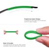 ToughAsNails Deep Green Replacement Nose Pads Pieces for Oakley Flak Draft OO9364/OO9373 Sunglasses view 4