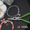 LEONTOOL Long Nose Pliers with Wire Cutter - 5-Inch Needle Nose Pliers with Small Serrated Jaws view 4