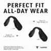 ToughAsNails Black Replacement Nose Pads for Oakley Wind Jacket 2.0 Sunglasses view 2