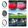 Apexel 52mm Filter Lens Kit (Graduated Filter Lens-Red Orange Yellow Blue, CPL, ND32, Star Lens-6 Point) for Smartphone Camera Canon Nikon Sony Olympus view 3