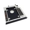 2nd HDD SSD Hard Drive Optical Bay Frame Caddy Tray for Lenovo IdeaPad Y400 Y400N Y410N Y410P Y430P with Bezel Front Cover Mounting Bracket view 1